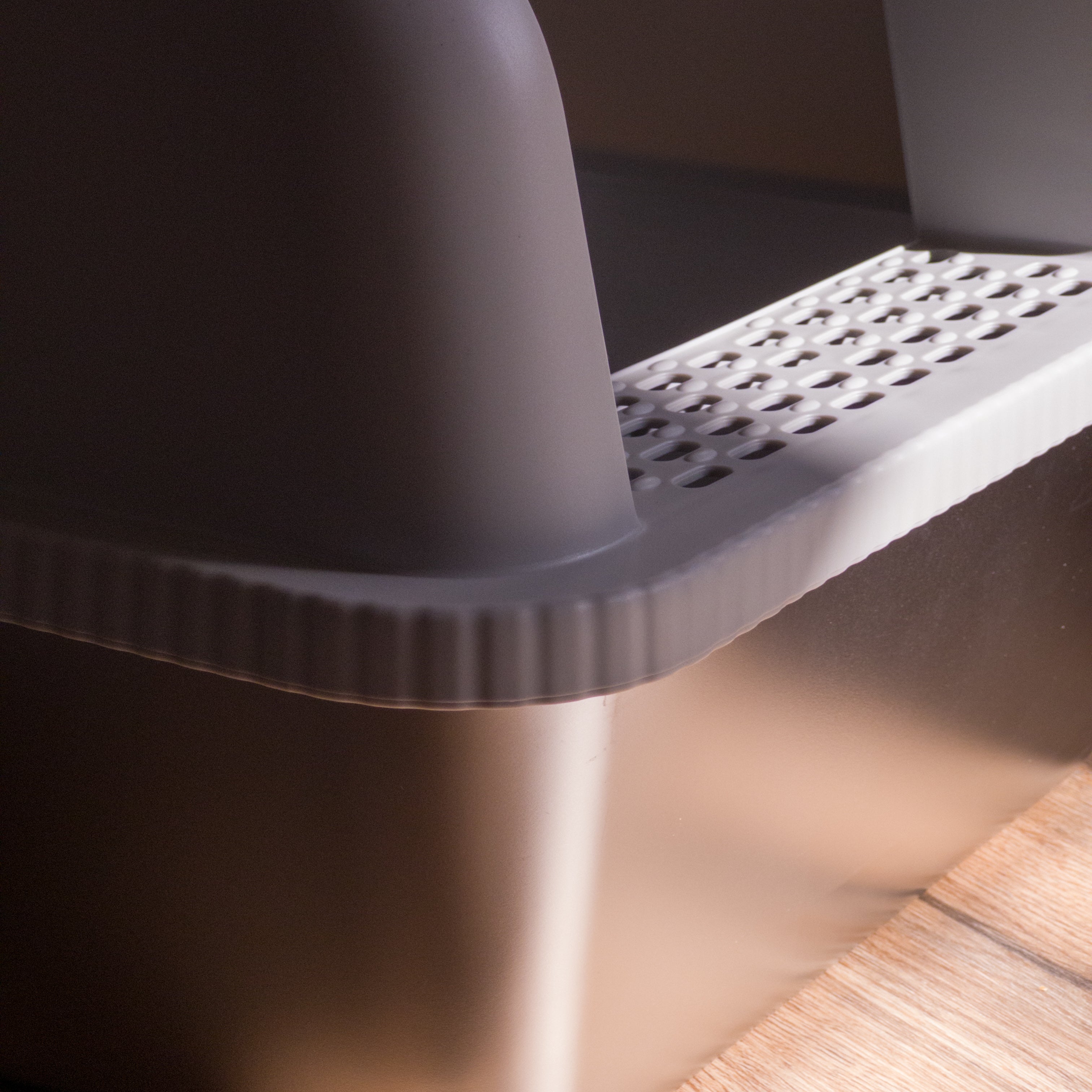 XXL Stainless Steel Litter Box