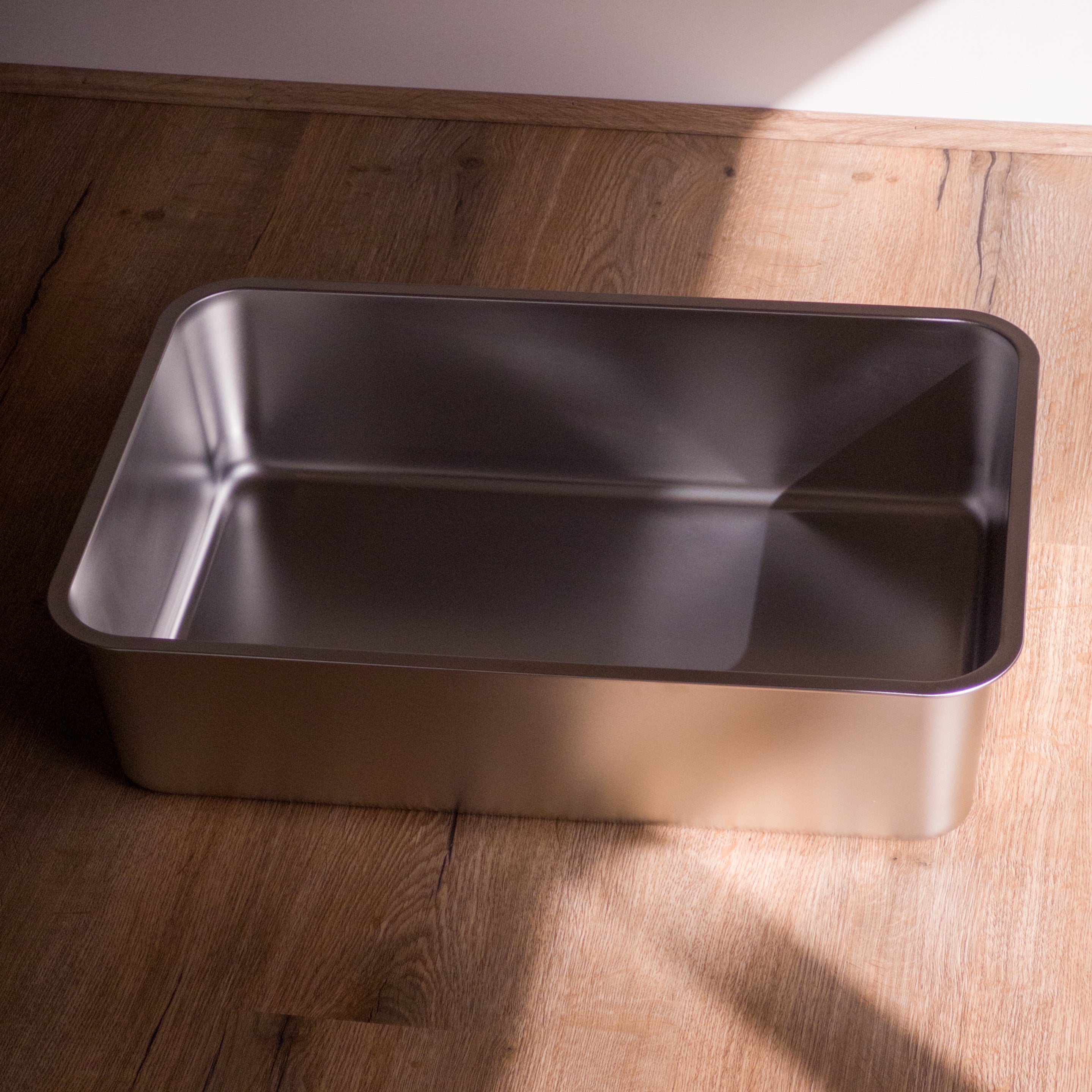 XXL Stainless Steel Litter Box
