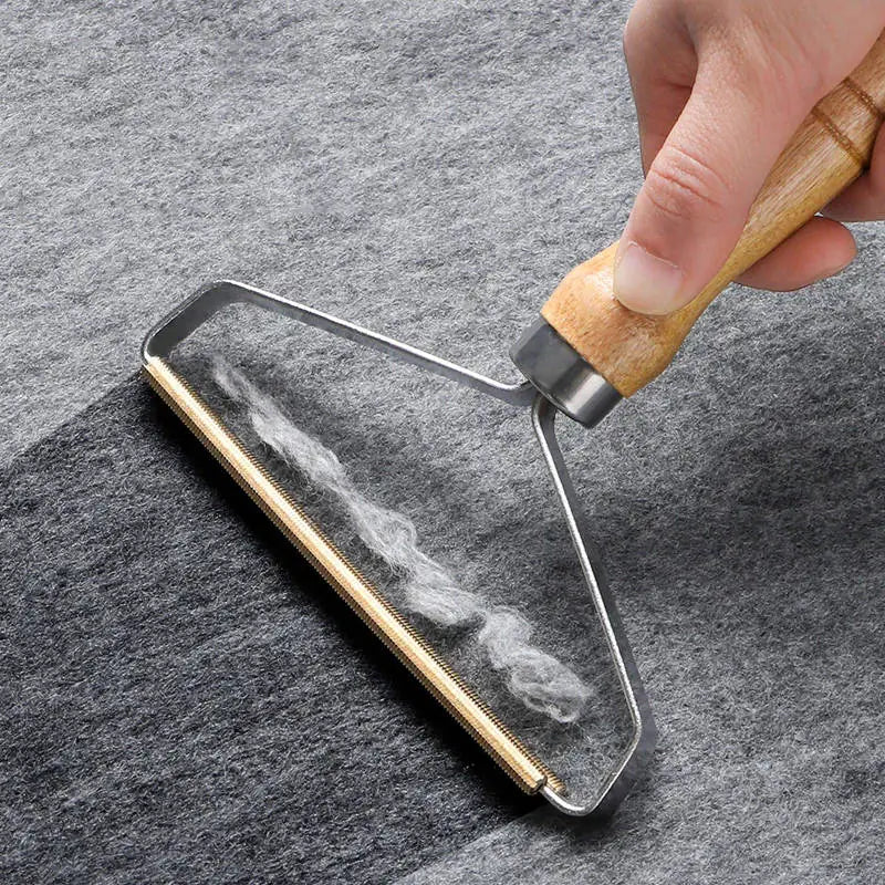 Wooden Pet Hair Remover